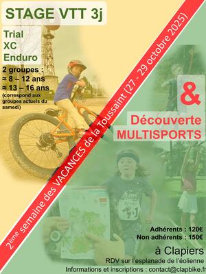 Randonnée 2023 VTT Débroussaillage